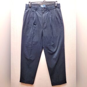 Polo Ralph Lauren Hammond Pants Pleated Straight Chino Black 34x30